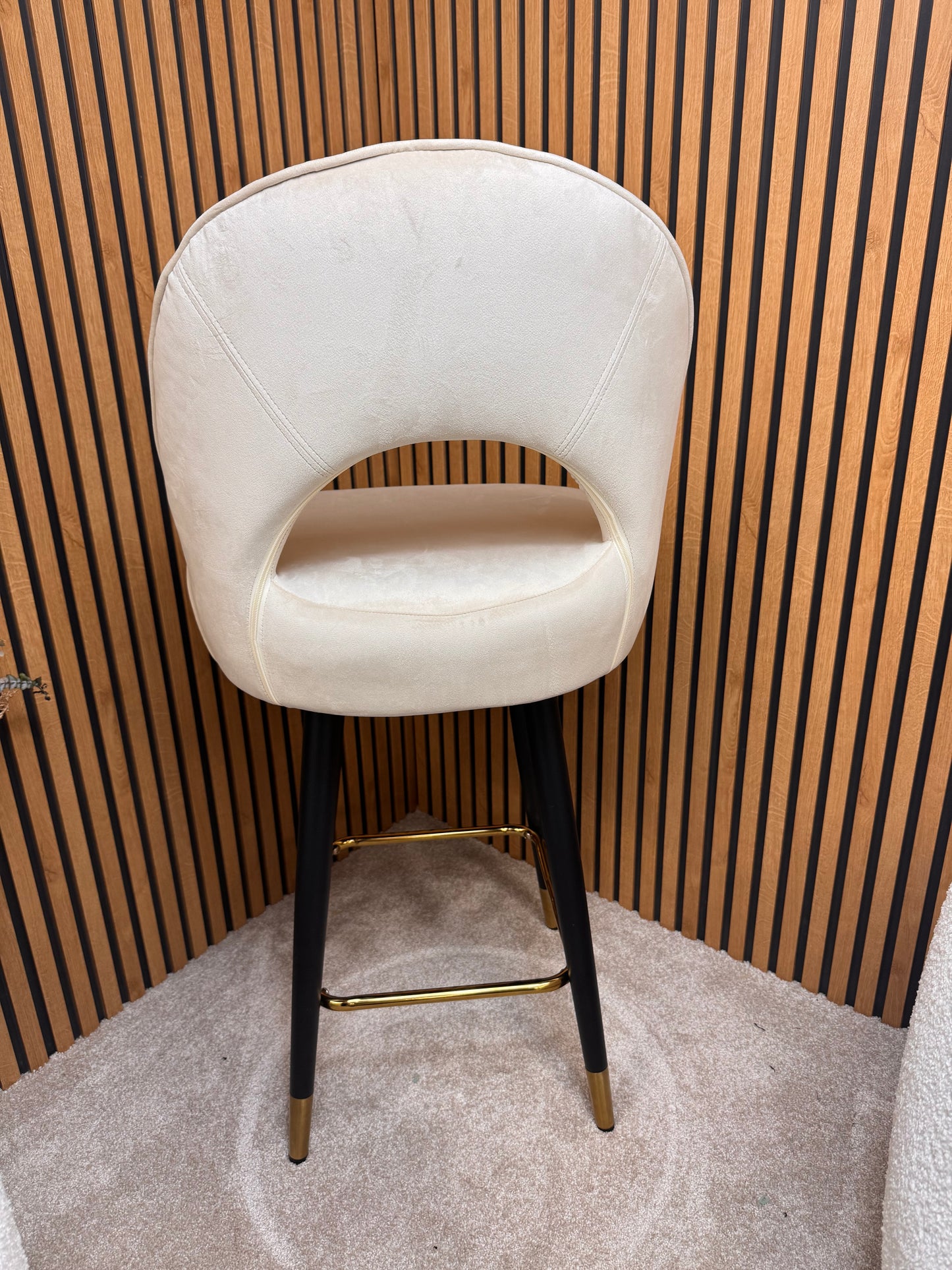 Cream barstool