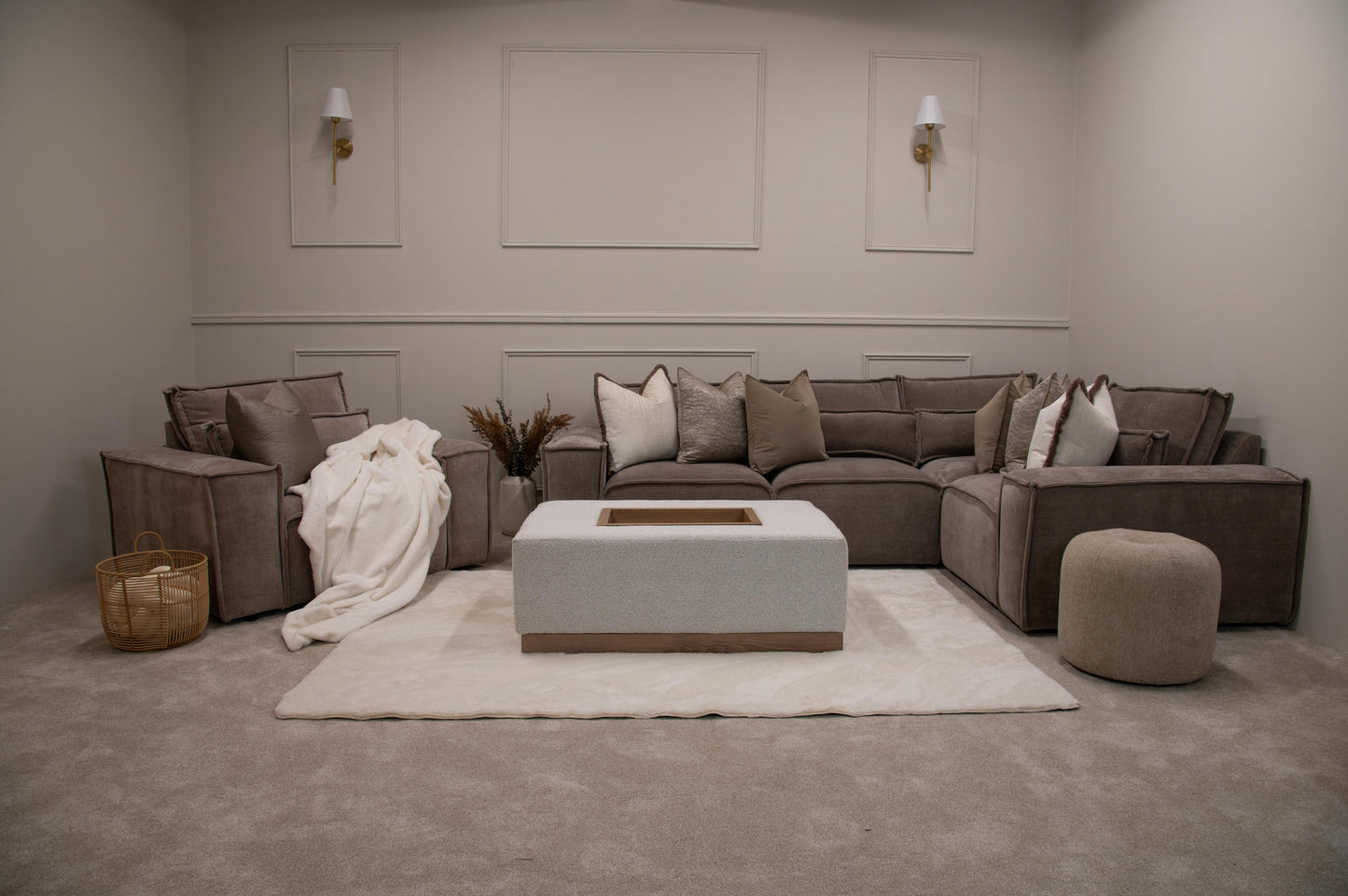 Luxe Modular | 4 Piece Corner Sofa