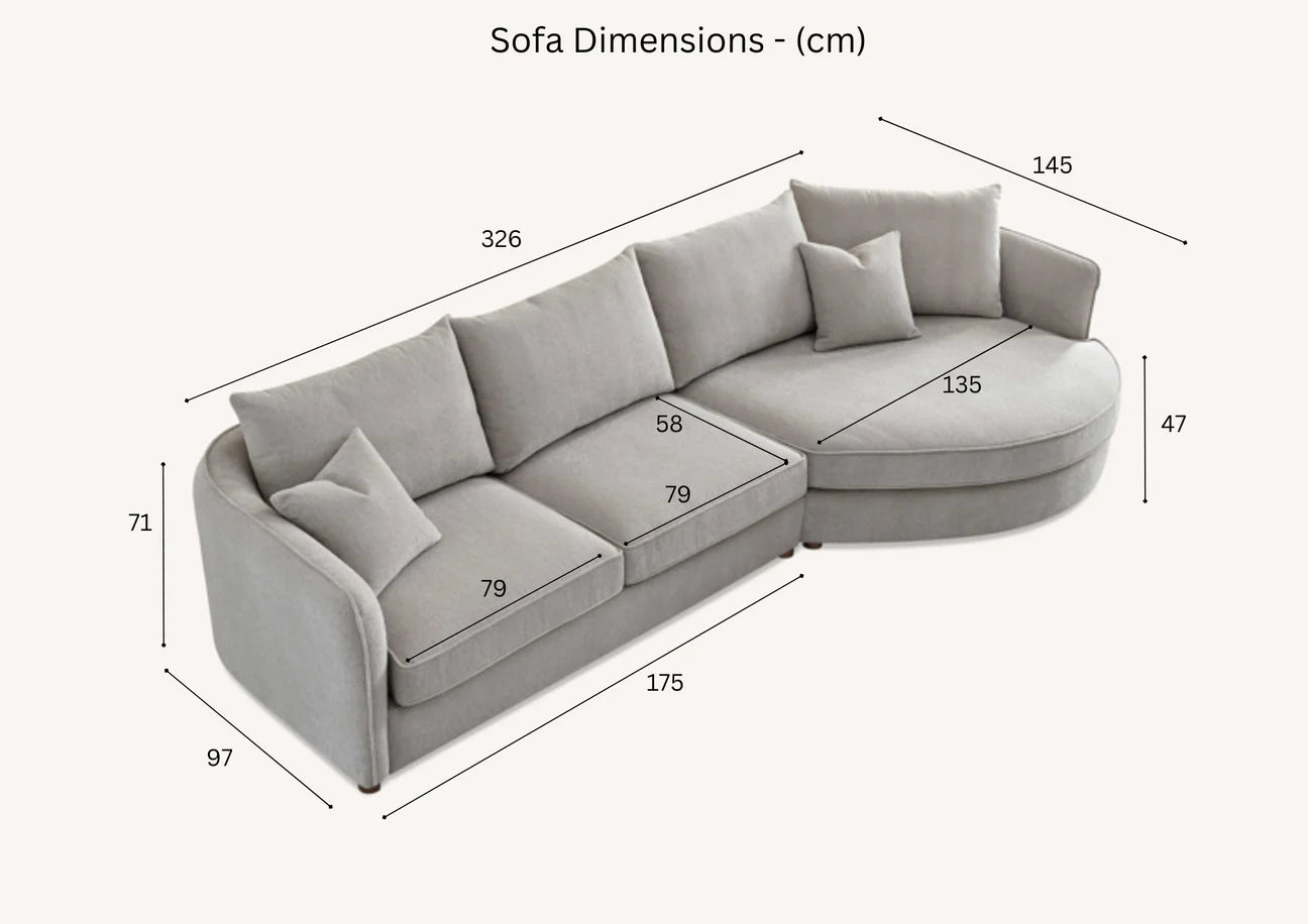 Ruben Pebble Chaise