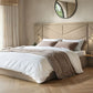 FLAIR ALICE HOTEL OTTOMAN BED WITH USB GOLD LIGHTS BEIGE VELVET