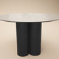 SOLACE+CO DEKO SINTERED STONE DINING TABLE-BLACK