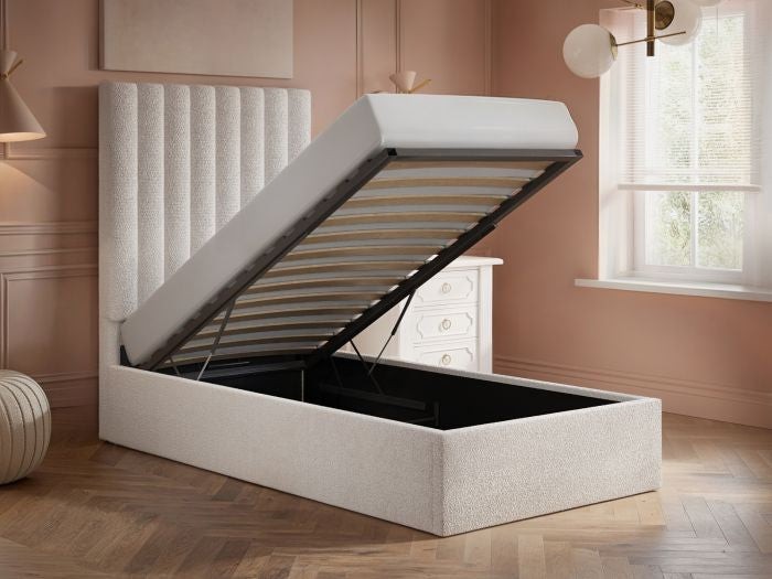 FLAIR EVERLEY SINGLE OTTOMAN BED
