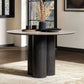 SOLACE+CO DEKO SINTERED STONE DINING TABLE-BLACK
