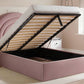 FLAIR AVA SMALL DOUBLE FABRIC OTTOMAN BED