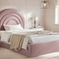 FLAIR AVA SMALL DOUBLE FABRIC OTTOMAN BED