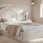 FLAIR AVA SMALL DOUBLE FABRIC OTTOMAN BED