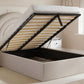 FLAIR AVA SMALL DOUBLE FABRIC OTTOMAN BED