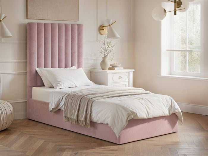 FLAIR EVERLEY SINGLE OTTOMAN BED