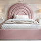FLAIR AVA SMALL DOUBLE FABRIC OTTOMAN BED