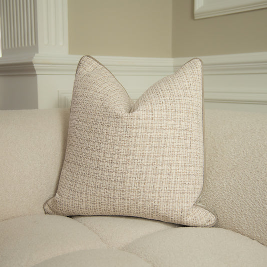 Cosy With Faux Leather Piping