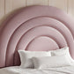 FLAIR AVA SMALL DOUBLE FABRIC OTTOMAN BED