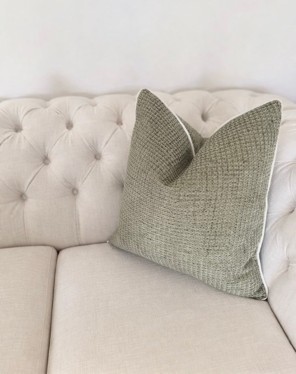 Moss Weave Cushion