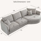 Ruben Pebble Chaise