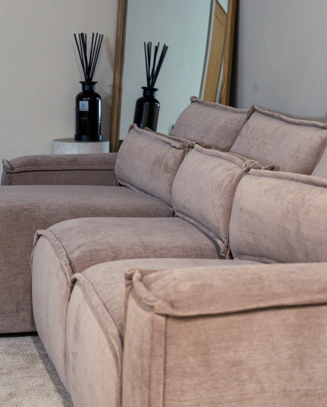 3 Piece Chaise Luxe Modular