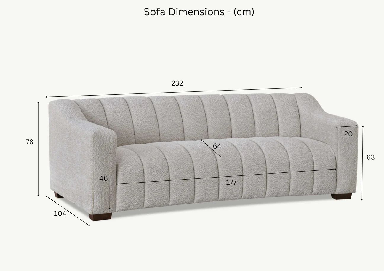 Astoria 3 Seater Sofa